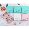 Corissy Personalized Jewelry Box for Women, Custom Travel Jewelry Case with Name and Birth Flower, Leather Jewelry Box for Rings, Earrings, Necklaces, Personalized Gifts for Women view 4