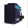 SG Cricket Kit Bag CLUBPAK Plus Trolley | NVY/Teal | Large | Polyester | Unisex | Durable Design | Spacious Storage | Easy to Carry | Trolley Style | Ideal for Cricket Gear view 3
