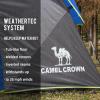 CAMEL CROWN Tents for Camping 6 Person Tent Waterproof Easy Setup Backpacking Tents view 4