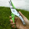 LUYILA Fishing Pliers, Saltwater Resistant Fishing Tools, Fishing Pliers Hook Remover Split Ring for Outdoor Fishing (Color : Blue) view 3