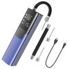 Pumteck MY01 Electric Ball Pump: Sports Ball Inflator with Inflation & Deflation Accurate Pressure Gauge and 4 Preset Modes for Basketball Soccer Football Volleyball Max 15 PSI view 1