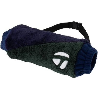 TaylorMade Golf Women's Arm Warmer W Hand Warmer Pouch, Navy/Green, One Size Fits All, navy/green, One Size