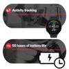 POLAR Unite Water Resistant Health Tracker GPS Smartwatch with Fitness Monitoring Tools;, S-L, for Men or Women, Black-Black view 2