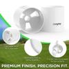 KINGTOP Golf Hole Cup  Fit PGA/USGA Standard, 4 Inches Height, Golf Accessories for Backyard Practice Putting Green, 4-Pack view 4