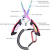 LUYILA Fishing Pliers and Fish Lip Gripper, Muti-Function Fishing Hook Accessories, Stainless Steel Fishing Line Cutters with Sheath and Lanyard, Fishing Gift for Men (Color : Red) view 3