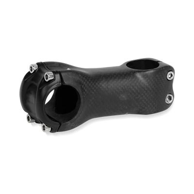 ZECHAO Full Carbon Fibre Bike Stem,Mountain Road Bike Bike Parts Angle 6/17 Degrees Cycling Handlebar 31.8mm Mountain Parts Bike Stem (Color : 6 Degrees, Size : 70mm)