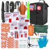 [New Upgrade] First Aid Kit, Survival Gear Outdoor Tactical Gear Set First Aid Kits Military Grade Molle System for Camper Travel Hunting Hiking and Adventures view 1