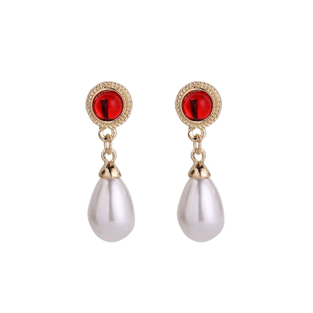 1920s Vintage Flapper Pearl Earrings Art Deco Earrings Roaring 20s Flapper Jewelry Wedding Dangle Earrings Women Gift