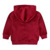 ZFTTZYMX Unisex Kids Velvet Tracksuit Jogger Set Solid Velour Long Sleeve Zipper Hoody Tops + Sweatpants Outfits 2PCS view 2