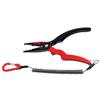 LUYILA Fishing Pliers,Saltwater Resistant Fishing Tools, Aluminum Fishing Pliers with Sheath & Lanyard, Fish Hook Remover for Fishermen Outdoor Fishing (Color : Red) view 1
