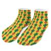 Cactus Ankle Socks Low Cut Non-Slip Socks No Show Sport Tab Socks for Men Women