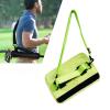MOCIUN Golf Training Mat for Swing Detection Batting, Advanced Golf Hitting Mat, Path Feedback Golf Practice Mats, Analysis Swing Path and Correct Hitting Posture Golf Practice Mat (Cue Bags,Green) view 1
