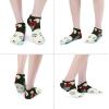 Japanese Geisha Ankle Socks Low Cut Non-Slip Socks No Show Sport Tab Socks for Men Women view 3
