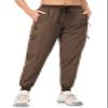 GymBrave Women's Athletic Jogger Pants Running Track Workout Lightweight Quick Dry Jogging Hiking Active Walk Sports Pant Brown XXL view 1