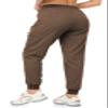 GymBrave Women's Athletic Jogger Pants Running Track Workout Lightweight Quick Dry Jogging Hiking Active Walk Sports Pant Brown XXL view 2