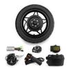 L-faster 12 Inch 24V 250W Brushless Hub Motor Kit with LCD Screen and Throttle Handle for Small Bicycle Front Wheel with tire (36V 250W Black) view 1