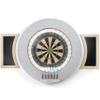 Dart Board Cabinet Set with LED Light; Bristle Dartboard, Built in LED Light, Darts and Chalkboards view 1