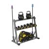 3tier Dumbbell Rack Stand, Weight Plate, Bumper Plate, and Bar Storage, Patented Design, Free Weight Rack, All-in-One Dumbbell Bench,Stand Only