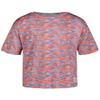 Calvin Klein Girls' Short Sleeve Performance T-shirt, Crew-neck Neckline & Logo Detailing, Purple Rose Static, 12-14 view 1