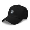 Kawaii Skunk hat, Cute Skunk hat, Embroidered Unisex Baseball hat for Adults. Kawaii Skunk Gifts. Black view 3