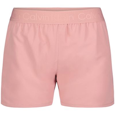Calvin Klein Girls' Performance Running Shorts, Quick-Drying Mesh, Elastic Waistband & Pull-On Style, Rose Tan Tulip, 7