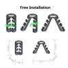BELUND Dumbbell Rack, Foldable Dumbbell Stand with Handle, Easy to Carry, Suitable for Home and Outdoor Carry at Any Time view 2