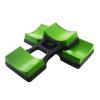 BELUND Dumbbell Bracket Mat,Portable Dumbbell Rack Storage Frame Stand Floor Protection Holder Home Gym Equipment,1 Pair (Size : 7.6X3.9in) view 1