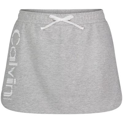 Calvin Klein Girls' Performance Sport Skooter Skirt, Grey Tulip, 8-10