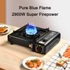 LNGODEHO Camping Portable Cassette Stove Adjustable Cooking Gas, Dual-Purpose Picnic with Carrying Case for Outdoor BBQ Cooking Stove Furnace Cookware (No Gas) view 2