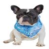 Matchable Family Hawaiian Luau Shirts, Simply Blue Leaves, Dog, Size Large view 2