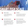 BUBBA Smart Fish Scale -Tournament Fishing Tool - Built in Fish Clip and Hook - 2 Modes, Digital Screen, 60lb Limit view 4