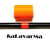 (8pcs*130yd) Kalavarma Rod Wrapping Thread Fluorescent 7 Color Every Spool 130yd 120m Complete Pack add Extra a Black Color Thread view 3