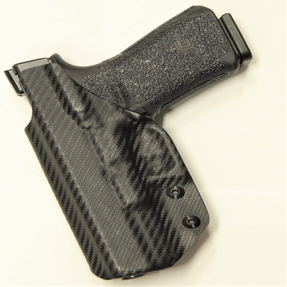 REVKEL Custom Kydex Molded IWB Holster Compatible with SCCY CPX2. Left Hand Draw. Black, Hand Crafted in The USA.