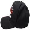 2020 was Rigged USA Flag On Bill Black Cotton Adjustable Embroidered Baseball Hat Cap view 4