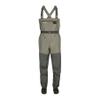 Simms Men's Tributary Stockingfoot Chest-High Fishing Waders - Durable, Breathable, Waterproof Fly Fishing Waders for Men, Basalt, (Large Short 9-11 Foot) view 1