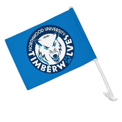 GRAPHICS & MORE Northwood University Secondary Logo Car Truck Flag with Window Clip On Pole Holder