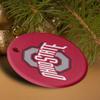 GRAPHICS & MORE The Ohio State University Primary Logo Porcelain Holiday Christmas Tree Ornament - 2.8" (7.1 cm) view 4