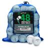 GolfBall Nut Used and Recycled for Titleist NXT Tour Near Mint 4A Quality White 48 Golf Balls Mesh Bag Included view 1