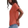 Hanes Womens Originals Tri-Blend T-Shirt, Lightweight for Relaxed Fit, Red River Clay Pe Heather, Small US view 4