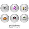 Titleist Velocity Personalized Logo Golf Balls | 2 Pole view 2