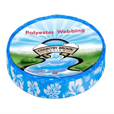 Country Brook Design - Blue Hawaiian Photo Quality Polyester (1/2 Inch, 20 Yards)