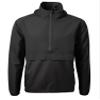 Cutter & Buck Mens Charter Eco Recycled Anorak Jacket, Black, Large US view 1