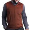 Blue Ocean Mens Heather Sweater Vest Copper view 1