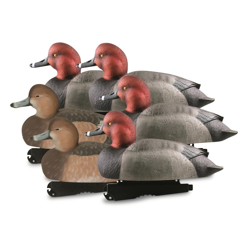 Banded Avery Hunter Series Over Size Redheads Foam Filled - Duck Decoys - 6 Pack - 77162