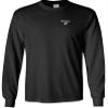 Ford Bronco Long Sleeve Shirt This is Bronco Country Est 1966-Black-Medium view 2