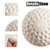 Baisidiwei 12 Pack Pitching Machine Baseballs,9-Inch Pitching Machine Baseballs for Hand-Eye Coordination, Hitting and Fielding Practice view 3