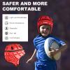 TIAXU TIAXU Rugby Helmet - Soft Padded Headgear 7v7 Flag Football Headguard Soccer Head Protection Protective Soft Helmet Football for Youth & Adult view 2