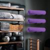 Cabilock 2pcs Yoga Mat Wall Storage Rack Acrylic Fitness Equipment Organizer for Home Gym Easy to Install Exercise Mat Holder Convenient Wall Mount for Bands view 2