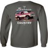 Ford Bronco Long Sleeve Shirt This is Bronco Country Est 1966-Charcoal-Small view 3