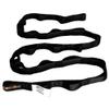 Rock-N-Rescue Daisy Chain - 74 Inches Long, 19 Pockets, 15.5 kN, Nylon Multi-Loop Sling, Made in USA, Rock Climbing, Firefighter, and Rescue Gear, Black view 1